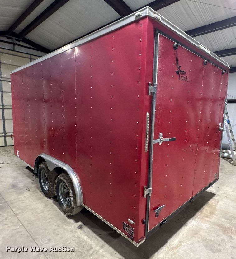 image for item DO0693 2016 Lark United Manufacturing enclosed cargo trailer