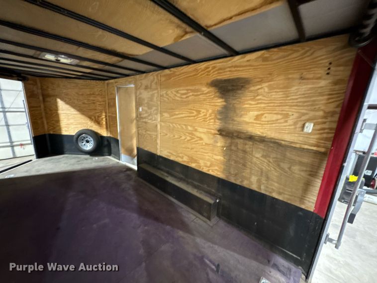 image for item DO0693 2016 Lark United Manufacturing enclosed cargo trailer