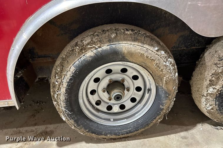 image for item DO0693 2016 Lark United Manufacturing enclosed cargo trailer