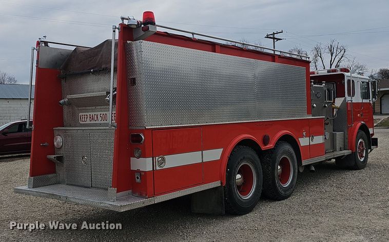 image for item DO7857 1983 Mack MC686FCS pumper fire truck