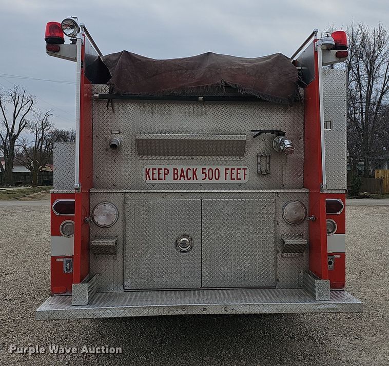 image for item DO7857 1983 Mack MC686FCS pumper fire truck