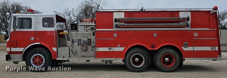 image for item DO7857 1983 Mack MC686FCS pumper fire truck