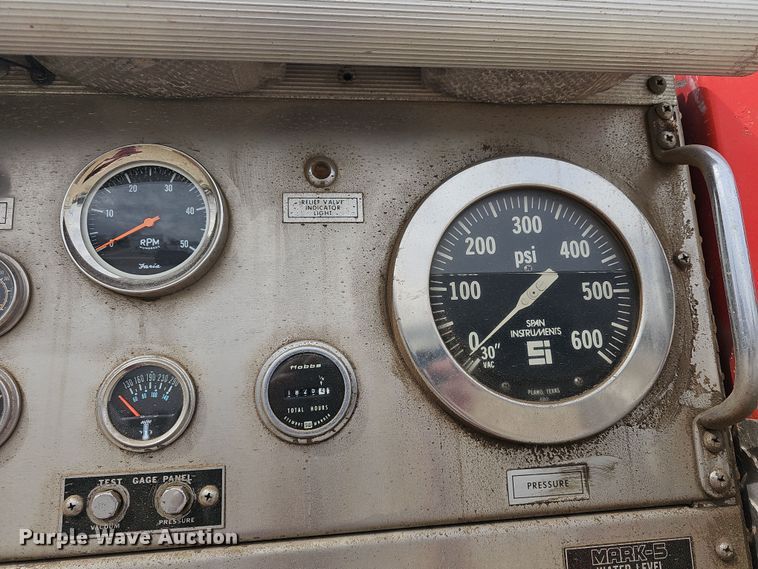 image for item DO7857 1983 Mack MC686FCS pumper fire truck