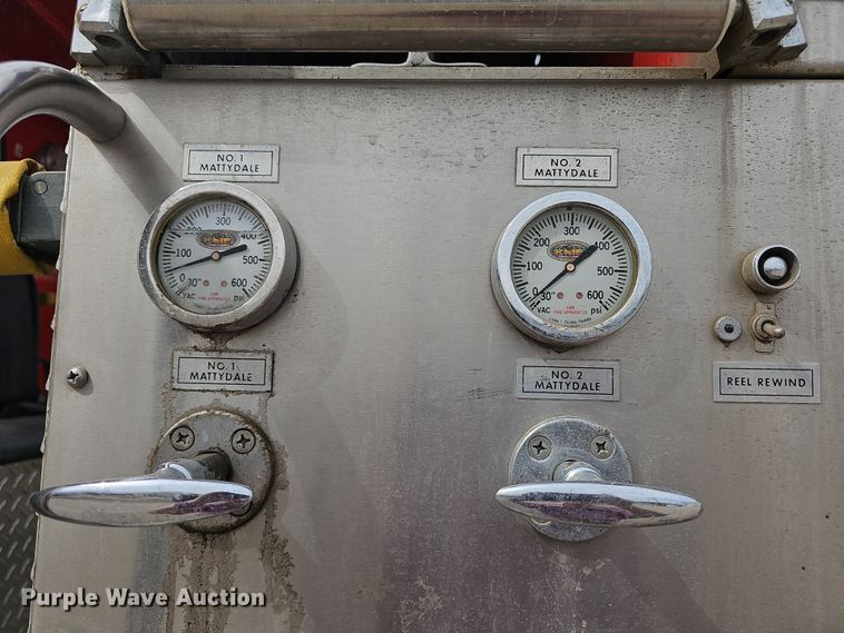 image for item DO7857 1983 Mack MC686FCS pumper fire truck