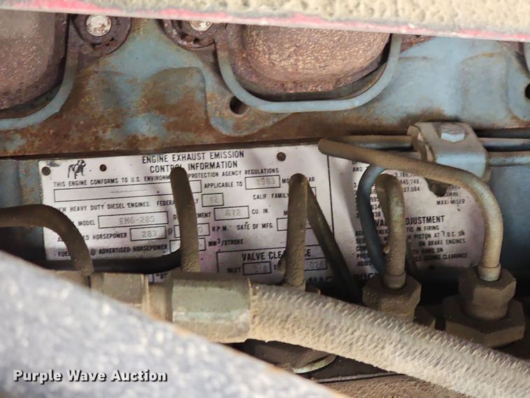 image for item DO7857 1983 Mack MC686FCS pumper fire truck