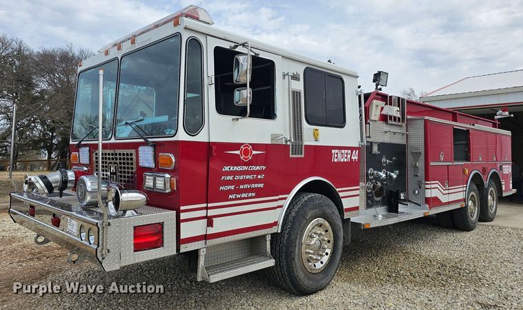 image for item DO7861 1985 Hendrickson 1871 W64 pumper fire truck