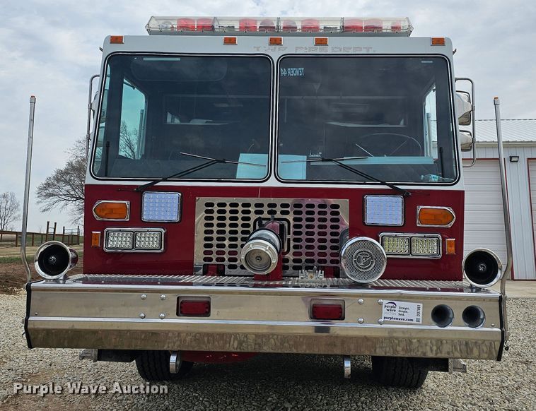image for item DO7861 1985 Hendrickson 1871 W64 pumper fire truck