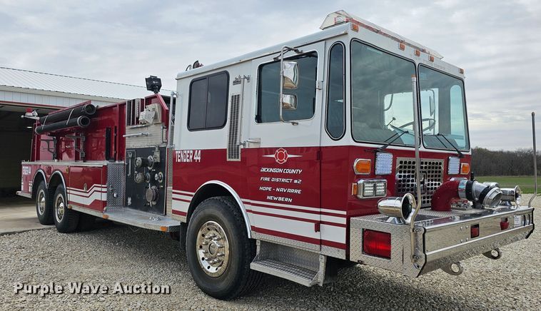 image for item DO7861 1985 Hendrickson 1871 W64 pumper fire truck
