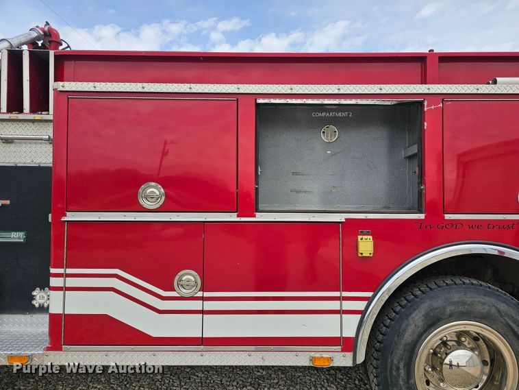 image for item DO7861 1985 Hendrickson 1871 W64 pumper fire truck