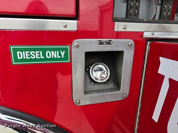 image for item DO7861 1985 Hendrickson 1871 W64 pumper fire truck