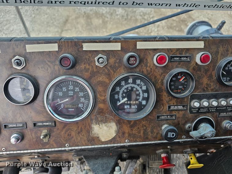 image for item DO7861 1985 Hendrickson 1871 W64 pumper fire truck