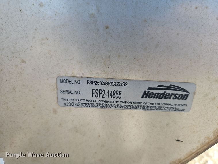 image for item DT7666 Henderson FSP2x10xBRIGGSxSS spreader