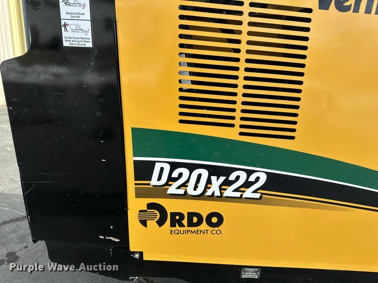 image for item DV0648 2015 Vermeer D20x22III directional boring unit