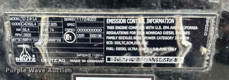 image for item DV0648 2015 Vermeer D20x22III directional boring unit