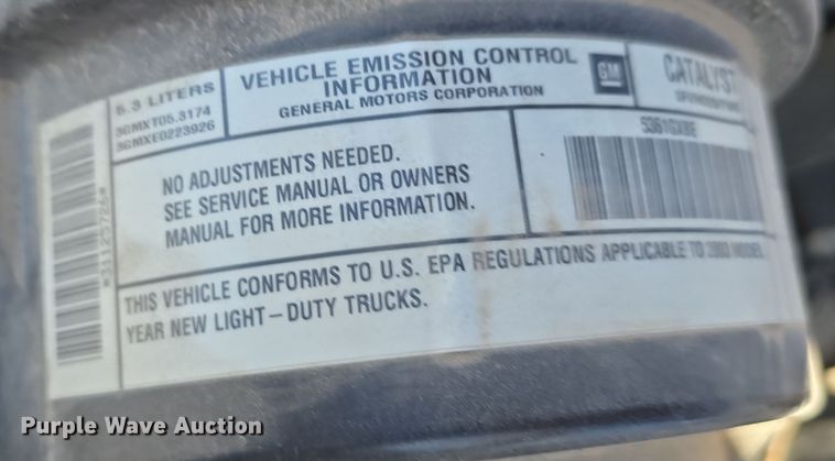 image for item DW3096 2003 GMC Savana van