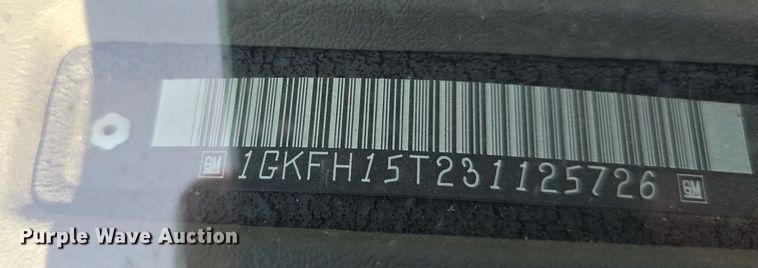 image for item DW3096 2003 GMC Savana van