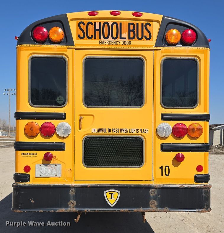 image for item DW3100 2005 IC Corporation PB20500 school bus