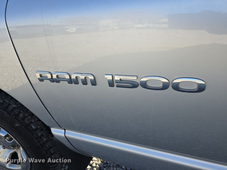 image for item DW3197 2005 Dodge Ram 1500 Quad Cab pickup truck