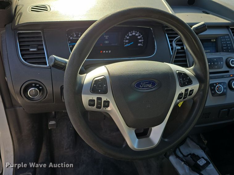 image for item DW3198 2017 Ford Taurus Police Interceptor 