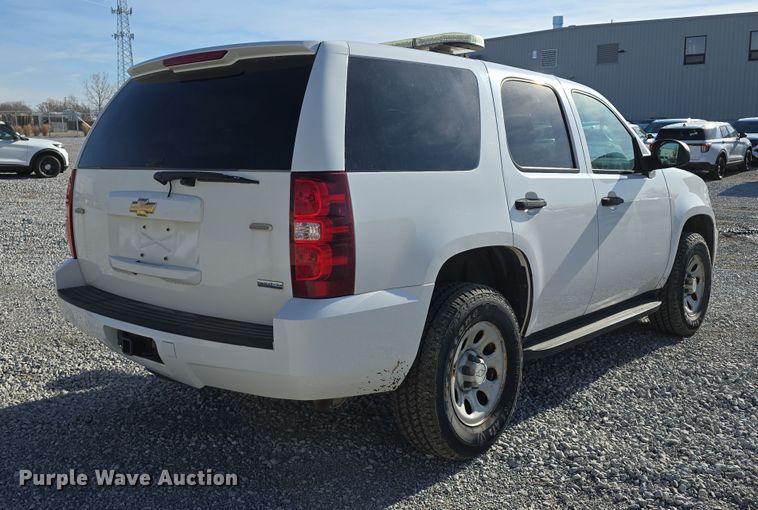 image for item DW3199 2008 Chevrolet Tahoe Police SUV
