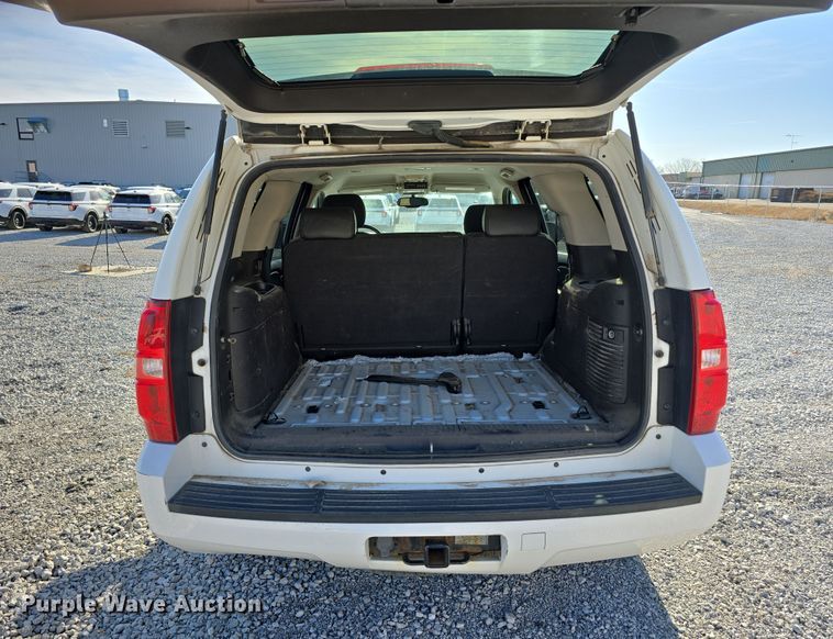 image for item DW3199 2008 Chevrolet Tahoe Police SUV