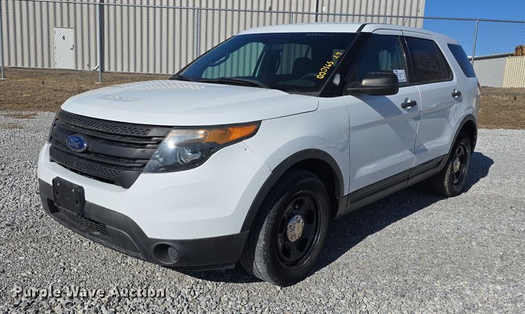 image for item DW3201 2014 Ford Explorer Police Interceptor SUV