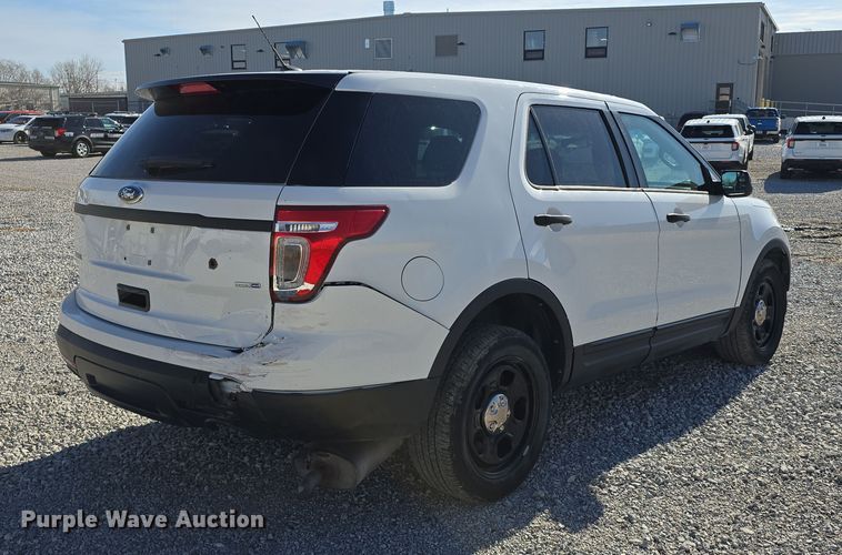 image for item DW3201 2014 Ford Explorer Police Interceptor SUV