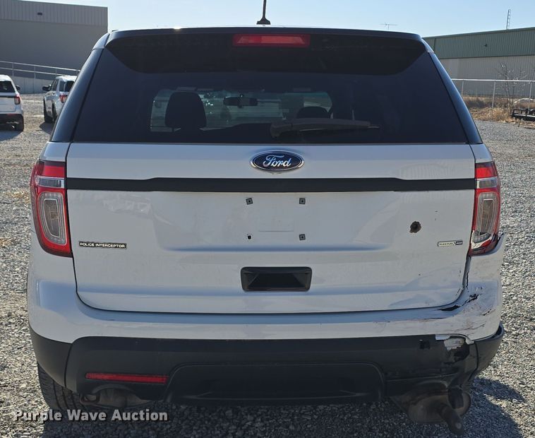 image for item DW3201 2014 Ford Explorer Police Interceptor SUV