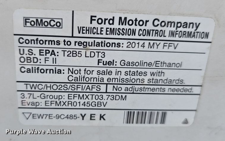 image for item DW3201 2014 Ford Explorer Police Interceptor SUV