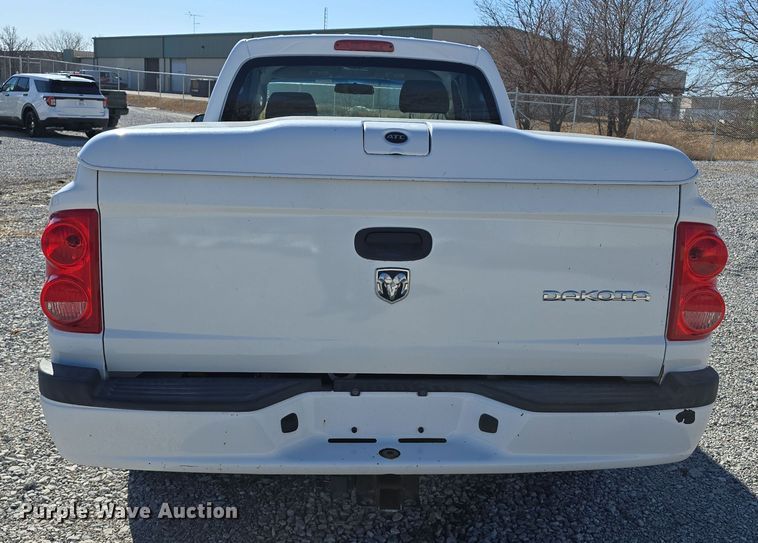 image for item DW3203 2010 Dodge Dakota Ext. Cab pickup truck