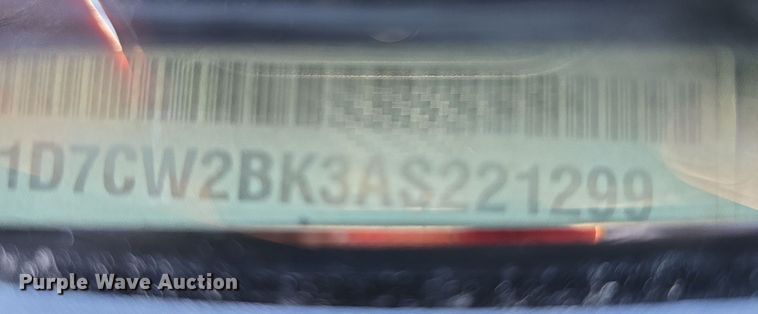 image for item DW3203 2010 Dodge Dakota Ext. Cab pickup truck