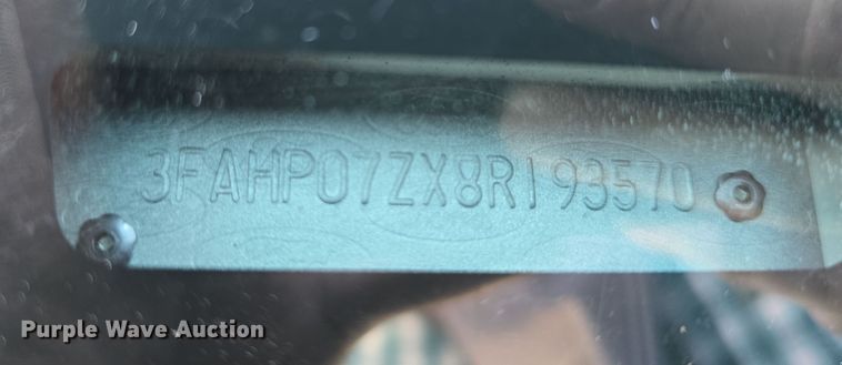 image for item DW3204 2008 Ford Fusion SE 