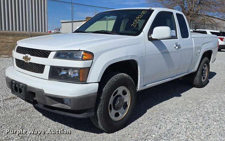 image for item DW3208 2012 Chevrolet Colorado Ext. Cab pickup truck