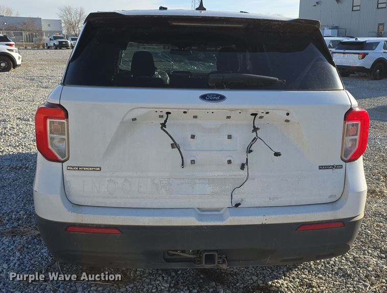 image for item DW3209 2020 Ford Explorer Police Interceptor SUV
