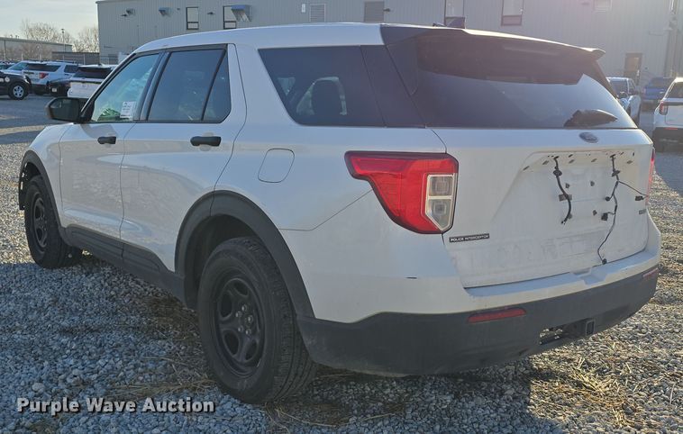 image for item DW3209 2020 Ford Explorer Police Interceptor SUV