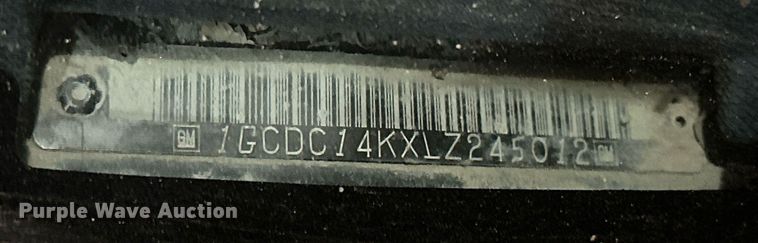 image for item DW5101 1990 Chevrolet C1500 pickup truck