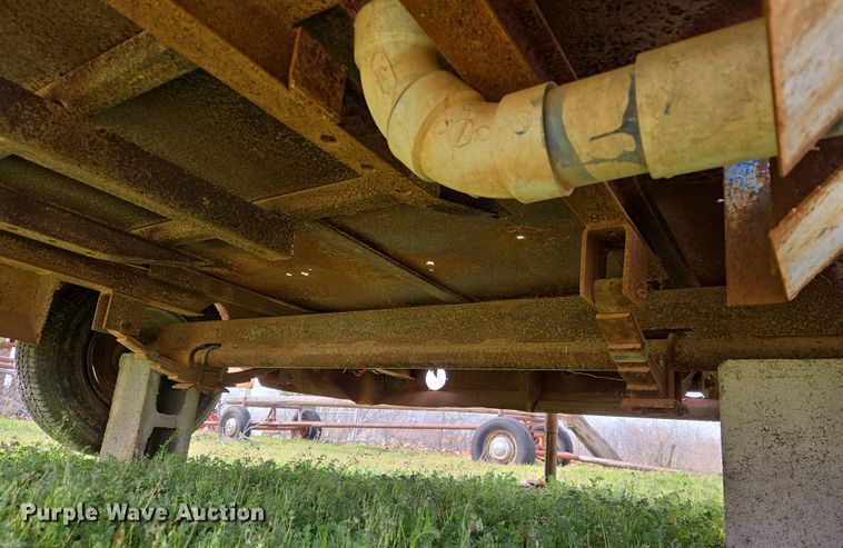 image for item DW8604 Shop built portable restroom trailer