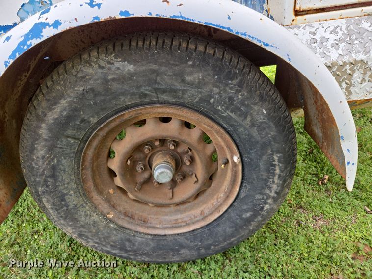 image for item DW8604 Shop built portable restroom trailer