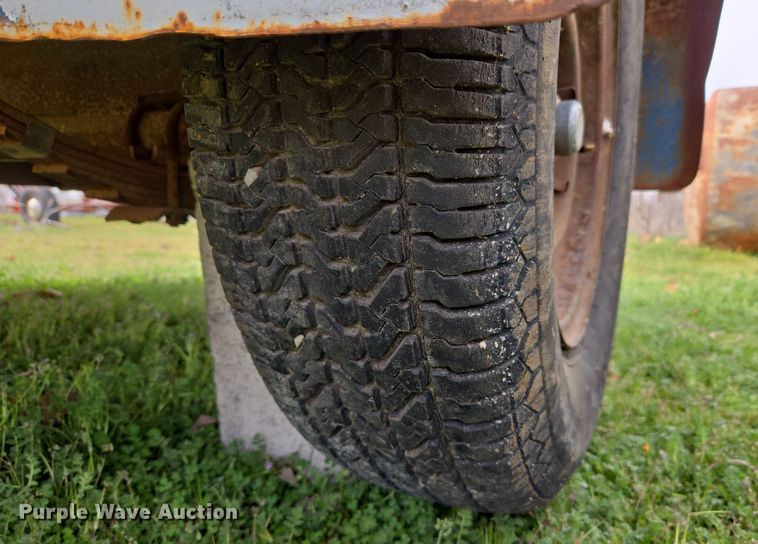 image for item DW8604 Shop built portable restroom trailer