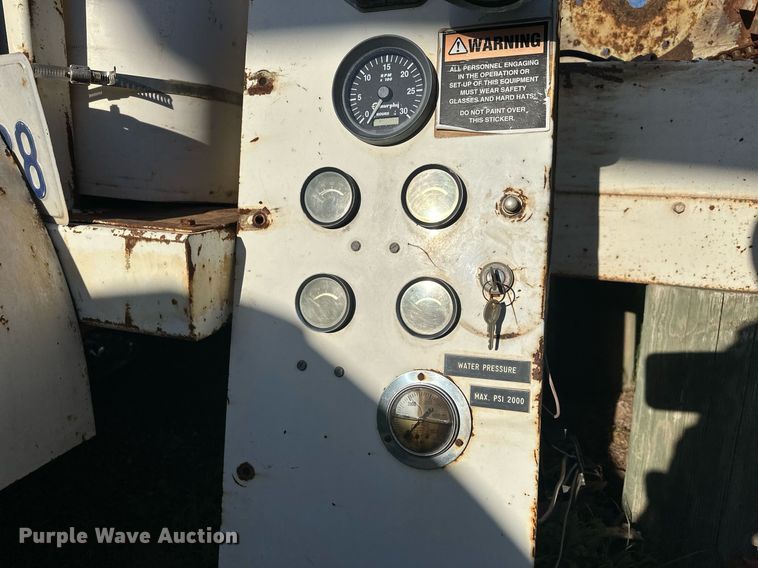 image for item DW8605 Sewer Equipment Co. of America sewer jetter trailer