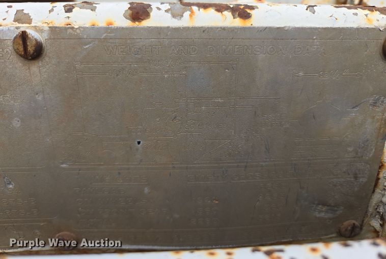 image for item DW8609 Fruehauf XM-107E2 water tank trailer