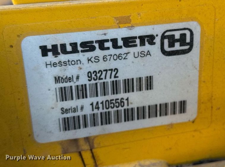 image for item DW8614 2014 Hustler 932772 ZTR lawn mower