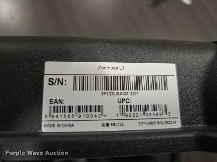 image for item EH8540 DJI Enterprise Zenmuse L1 drone camera lense