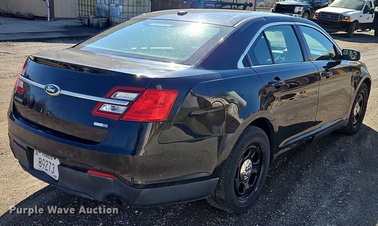 image for item EI8887 2013 Ford Taurus Police Interceptor 