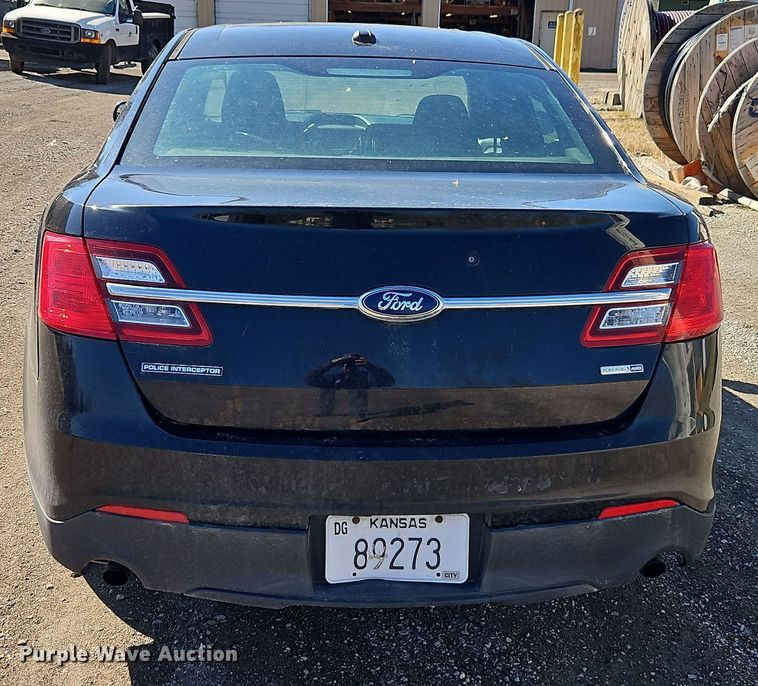 image for item EI8887 2013 Ford Taurus Police Interceptor 