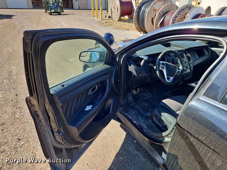 image for item EI8887 2013 Ford Taurus Police Interceptor 