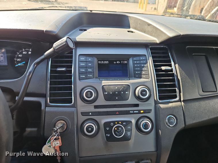 image for item EI8887 2013 Ford Taurus Police Interceptor 