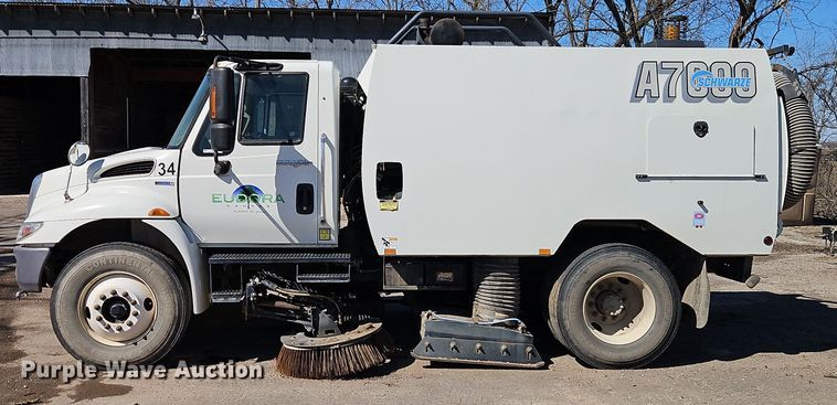 image for item EI8889 2011 International 4300M7 SBA  street sweeper truck