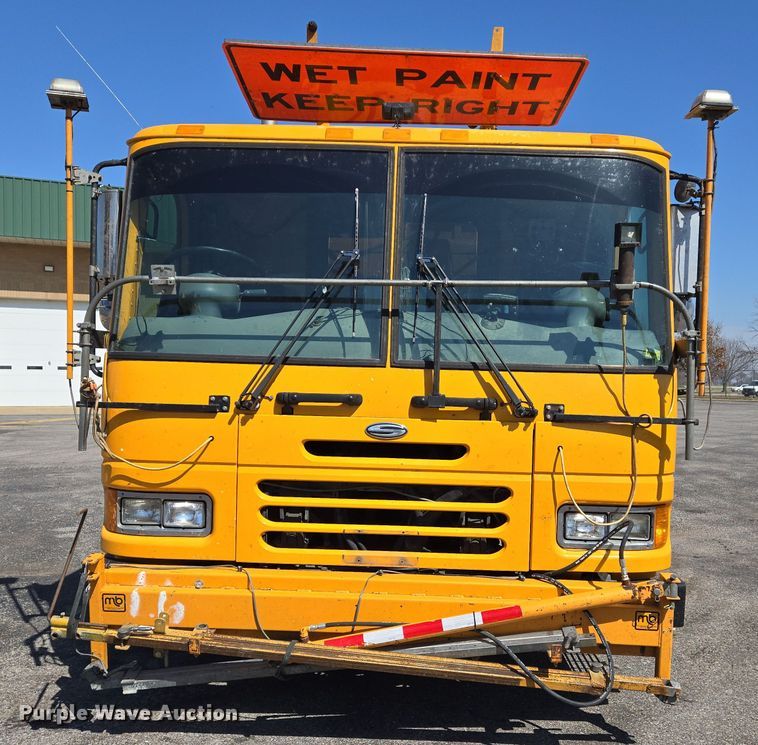 image for item EJ7340 2003 Sterling Condor paint striper truck