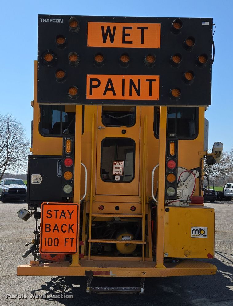 image for item EJ7340 2003 Sterling Condor paint striper truck